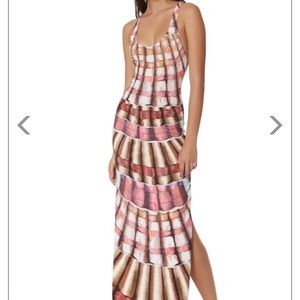Mara Hoffman Shell print racerback dress. EUC